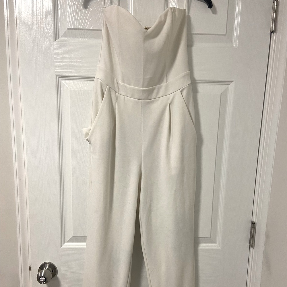 White jumpsuit